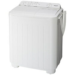 Panasonic(パナソニック) 2槽式洗濯機 ホワイト NA-W50B1-W ［洗濯5.0kg /乾燥機能無 /上開き］ NAW50B1_W 【お届け日時指定不可】