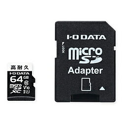IO DATA(ACI[f[^) hCuR[_[microSDJ[h MSD-DR64G mClass10 /64GBn MSDDR64G y864z