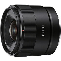 Rakuten - SONY(ソニー) カメラレンズ E 11mm F1.8 SEL11F18 ［ソニーE /単焦点レンズ］ SEL11F18 [代引不可]