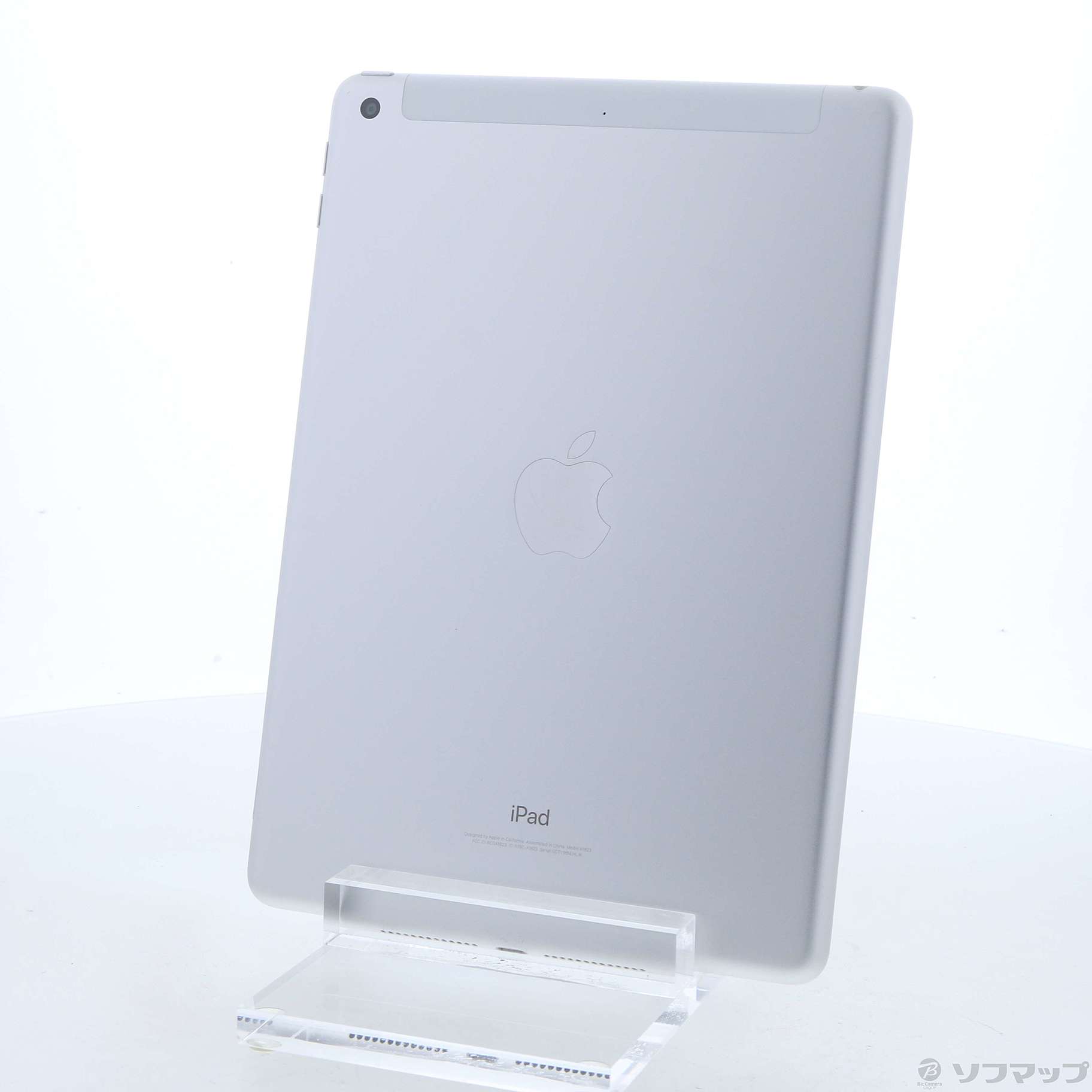 【中古】Apple(アップル) iPad 第5世代 32GB シルバー MP1L2J／A docomoロック解除SIMフリー【291-ud】