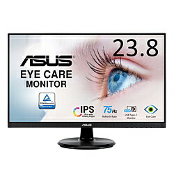 ASUS(エイスース) USB-C接続 PCモニター Eye Care ブラック VA24DCP ［23.8型 /フルHD(1920×1080) /ワイド］ VA24DCP