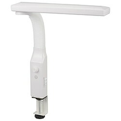 オーム電機 LEDクランプライト無段階調光 AS-LN94BG-W1 ［LED /昼光色］ ASLN94BGW1