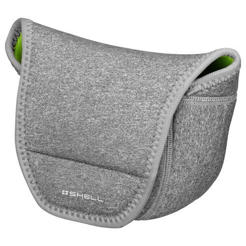 ハクバ プラスシェル スリムフィットカメラケース02 M グレー SP-SF-CC02MGY グレ...