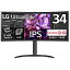 LG(른) USB-C³ PC˥ UltraWide 34WQ75C-B 34 /UWQHD(34401440 /磻 /̷ 34WQ75CB