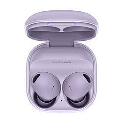 GALAXY フルワイヤレスイヤホン Galaxy Buds2 Pro ボラ・パープル SM-R510NLVAXJP ［ワイヤレス(左右分離) /ノイズキャンセリング対応 /Bluetooth対応］ SMR510NLVAXJP