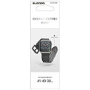 ELECOM(GR) Apple WatchpnCubhU[ohi41/40/38mmj ubN AW-41BDLHVBK AW41BDLHVBK