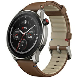 AMAZFIT GTR4 Amazfit GTR 4 ヴィンテージブラウンレザー Amazfit（アマズフィット） ヴィンテージブラウン