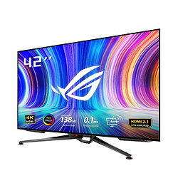 ASUS(エイスース) PG42UQ ゲーミングモニター ROG Swift OLED ［41.5型 /有機EL 4K(3840×2160） /ワイド］ PG42UQ