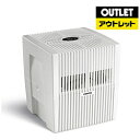 ベンタ 気化式加湿器 ベンタ VENTA LW25 Comfort Plus white (ベンタ　コンフォート　プラス　白) 　 45平米/27畳対応 （日本正規品） リアルタイム湿度表示 自動運転/お休みモード搭載 7026518 [気化式]【外箱不良品】 7026518 [振込不可]