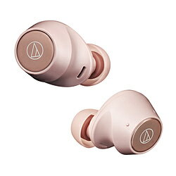 audio-technica(オーディオテクニカ) フルワイヤレスイヤホン ピンク ATH-CKS30TW PK  ATHCKS30TWPK