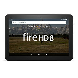Fire HD 10 Amazon(アマゾン) タブレットPC NEW Fire HD 8 タブレット(第12世代 2022年発売) ブラック B09BG5KL34 ［8型 /Wi-Fiモデル /ストレージ：32GB］ B09BG5KL34