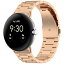 アイキューラボ Google Pixel Watch ステレンスバンド ローズゴールド IQ-PWST-ROG IQPWSTROG