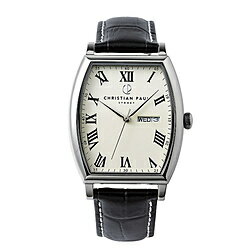 シドニーオペラハウスのシルエットのような洗練されたデザイン。シックなモダニズムとクラシックなディテールが融合したコレクションです。表示方式アナログケースステンレスサイズ：50mm×36mmバンド素材レザー仕様15気圧防水シックなモダニズムと...