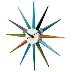 Other - ジョージネルソン サンバースト・クロック カラー GN396C NELSON CLOCK（ネルソンクロック） GN396C 【864】
