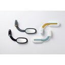 MUNI バックミラー REARVIEW MIRROR(W190mm×D30mm×H50mm/イエロー×ホワイト) MN-003 MN003