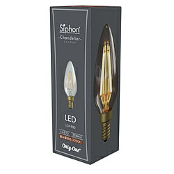 Other - ビートソニック LED電球 シャンデリア Siphon ［E12 /シャンデリア電球形 /35W相当 /電球色 /1個 /全方向タイプ］ LDF93D