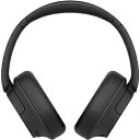 ソニー SONY(ソニー) ブルートゥースヘッドホン ブラック WH-CH720N BC ［ノイズキャンセリング対応 /Bluetooth対応］ WHCH720NBC