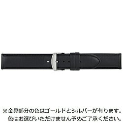 バンビ 時計ベルト本革 スムース クイックレバー かん幅14mm 美錠幅14mm ブラック BCA057AL BCA057AL 【864】