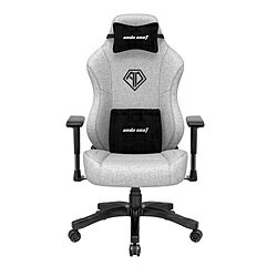 【送料無料】 ANDASEAT GC-PHANTOM3/GR ゲーミングチェア [W740xD700xH1370mm] Phantom3(ファブリック) グレー GCPHANTOM3GR