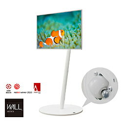 ナカムラ 24〜55V型対応 テレビスタンド WALL A2 ロータイプ サテンホワイト WLTVL4111 WLTVL4111 【852】