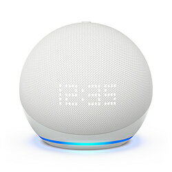 Amazon(アマゾン) 【新型】Echo Dot with clock (エコードットウィズクロック) 第5世代 - 時計付きスマートスピーカー with Alexa B09B9B49GT ［Bluetooth対応 /Wi-Fi対応］ B09B9B49GT [振込不可]