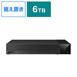 BUFFALO(Хåե HDV-CCD6U3BA դHDD USB-A³ ƥӡ쥳Ͽ(Chrome/Mac/Windows11б) ֥å 6TB /3.5 HDVCCD6U3BA