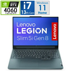 Lenovo(レノボジャパン) 82YA0087JP ゲーミングノートパソコン Legion Slim 5i Gen 8 ストームグレー ［16.0型 /Windows11 Home /intel Core i7 /メモリ：16GB /SSD：1TB /無し /日本語版キーボード /2023年5月モデル］ 82YA0087JP