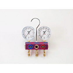 イチネンTASCO R410A・R32用 ボールバルブ式マニホールドボディ サイトグラス付 1個 TA122K-11 TA122K11