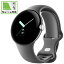 GOOGLE() Google Pixel Watch Polished Silver case/Charcoal Band GA03305-TW GA03305TW [Բ] [Բ]