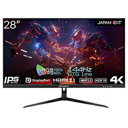JAPANNEXT JN-IPS28G144UHDR ゲーミングモニター ［28型 /4K(3840×2160） /ワイド］ JN-IPS28G144UHDR 【864】 [振込不可]