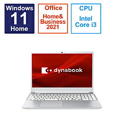 dynabook(ʥ֥å) Ρȥѥ dynabook C5 ץ쥷㥹С P1C5WPES 15.6 /Windows11 Home /intel Core i3 /ꡧ8GB /SSD256GB /Office HomeandBusiness /ܸǥܡ /...