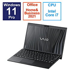 VAIO(Х) Ρȥѥ VAIO SX12 ե֥å VJS12690111B 12.5 /Windows11 Pro /intel Core i7 /ꡧ16GB /SSD512GB /Office HomeandBusiness /ܸǥܡ /2023ǯ6...
