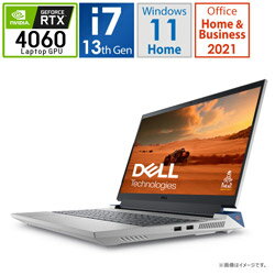 DELL(ǥ) NG595-DNHBCW ߥ󥰥Ρȥѥ 󥿥 ۥ磻 RTX 4060/15.6/Windows11 Home/intel Core i7/ꡧ16GB/SSD1TB/Office HomeandBusiness NG595DNHBCW