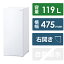 アイリスオーヤマ 冷凍庫119L ホワイト KUSN-12B-W ［119L /1ドア /右開きタイプ］ KUSN12BW 【お届け日時指定不可】