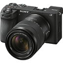 SONY(ソニー) α6700 高倍率ズームレンズキット ミラーレス一眼カメラ ILCE-6700M B ［ズームレンズ］ ILCE6700M 振込不可 代引不可