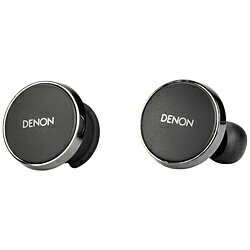 DENON デノン フルワイヤレスイヤホン ブラック AHC15PLBKEM ［ワイヤレス 左右分離 ノイズキャンセリング対応 Bluetooth対応］ AHC15PLBKEM