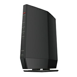 BUFFALO(バッファロー） Wi-Fiルーター 4803＋573Mbps AirStation(ネット脅威ブロッカー2対応・プレミアムモデル) ブラック WSR-5400AX6P-BK ［Wi-Fi 6(ax) /IPv6対応］ WSR5400AX6PBK