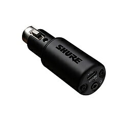 SHURE(シュア) ヘッドホン出力付きXLR-USB変換アダプター MVX2U MVX2U