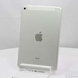 【中古】Apple(アップル) iPad mini 4 16GB シルバー MK702J／A auロック解除SIMフリー【291-ud】