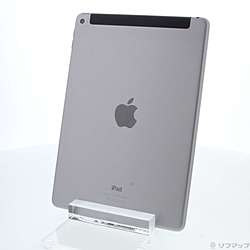 【中古】Apple(アップル) iPad Air 2 64GB スペースグレイ MGHX2J／A au【291-ud】