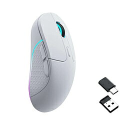 キークロン マウス USB-C＋USB-A対応 M3(Mac/Windows11対応) ホワイト M3-A3 ［光学式 /有線／無線(ワ..