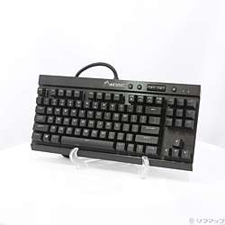 【中古】CORSAIR(コルセア) K65 RGB RAPIDFIRE コンパクトメカニカル ゲーミングキーボード CHERRY MX Speed RGB CH-9110014-NA 銀軸【291-ud】