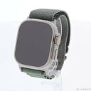 yÁzApple(Abv) Apple Watch Ultra GPS + Cellular 49mm `^jEP[X O[ApC[vy291-udz