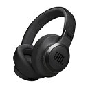 JBL(ジェービーエル) ブルートゥースヘッドホン ブラック JBLLIVE770NCBLK ［ノイズキャンセリング対応 /Bluetooth対応］ JBLLIVE770NCBLK