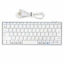 ARCHISS キーボード INTRO Mini BT(iPadOS/iOS/Mac/Windows11対応) ホワイト AS-PKMD85J-WHA [有線・...