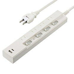 ORIGINAL BASIC USB�դ����ť��å� Type-C�ݡ����� �� OBB-TPK421AC-W ��2.0m /4�ĸ� /�����å��դ��ʸ��̡� /2�ݡ��ȡ� OBBTPK421ACW [�����Բ�]