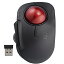 Nakabayashi マウス Qシリーズ トラックボール(Chrome/Mac/Windows11対応) ブラック MUS-TRLF184BK ［..