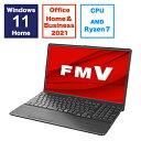 FUJITSU(xmʁj m[gp\R FMV LIFEBOOK AH50/H3 uCgubN FMVA50H3B m15.6^ /Windows11 Home /AMD Ryzen 7 /F16GB /SSDF256GB /Office HomeandBusiness /{ŃL[{[h /2023N11fn FMVA50H3B y864z