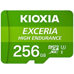 KIOXIA yϋvEJԂ^zSDXC microSDJ[h 4KhCuR[_[ɂ EXCERIA HIGH ENDURANCEiGNZAnCGfX) KEMU-A256GBK mClass10 /256GBn KEMUA256GBK
