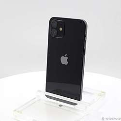 【中古】Apple(アップル) iPhone12 128GB ブラック MGHU3J／A SoftBank【291-ud】